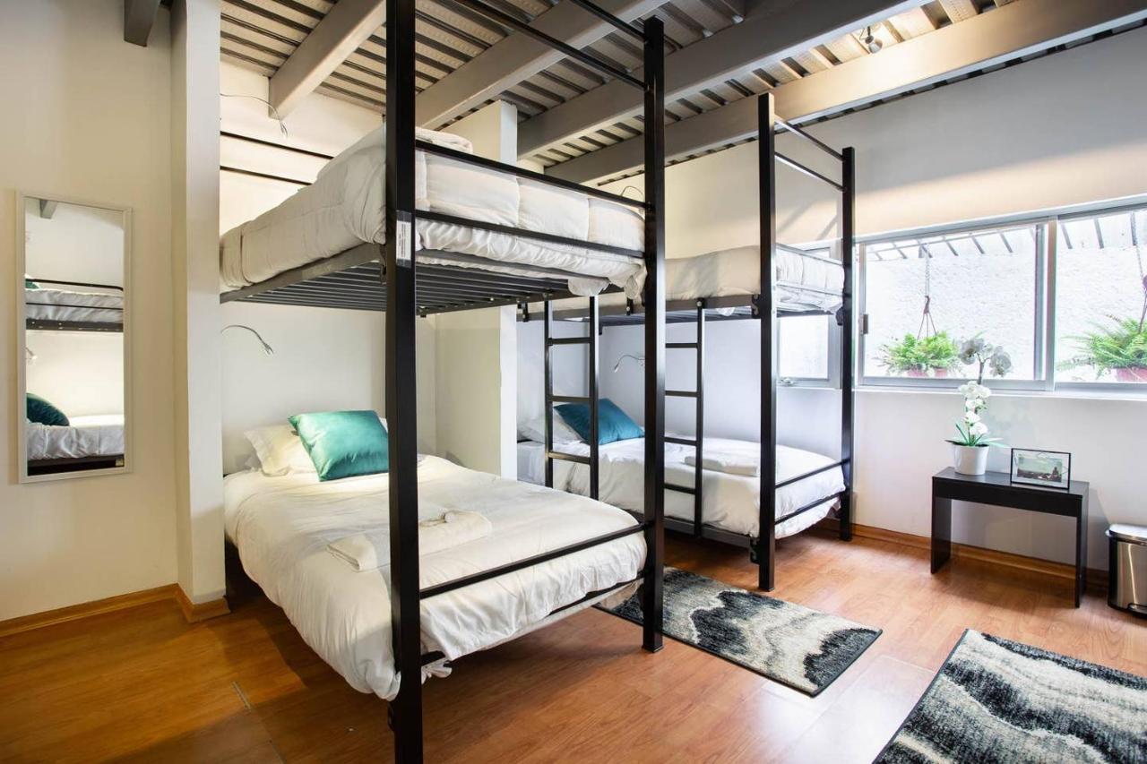 Hostal Top Location Ideal Para Viajeros Polanco Kota Meksiko Bagian luar foto